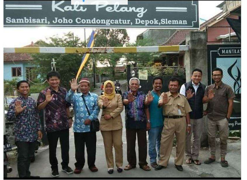Pengabdian Masyarakat di Wisata Kali Pelang Dusun Joho Desa Condongcatur Sleman