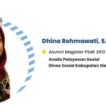 Dhina Rohmawati (Alumni Magister PSdK 2013): Ilmu PSdK Relevan dalam Mengikuti Dinamika Pengambilan Kebijakan di Pemerintahan